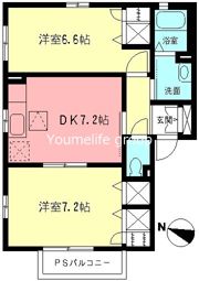 シエルVIIIの間取り画像