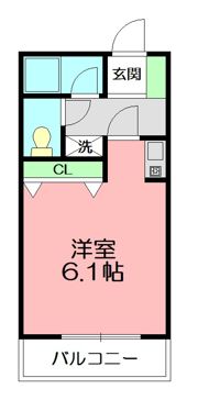 メゾン日の出の間取り画像