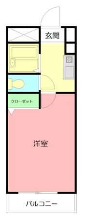サンハイツ湘南の間取り画像
