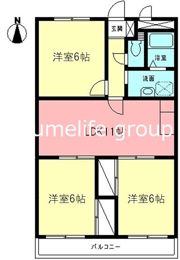 ソレイユ楠の間取り画像