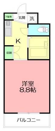 ラッフィナート厚木の間取り画像