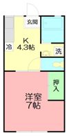 メゾンイシガミの間取り画像