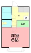 富士ハイツの間取り画像