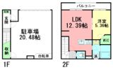 IXO IL GARAGE 78の間取り画像