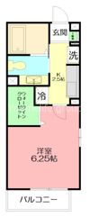 グランモア柳川Bの間取り画像