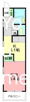 メイプルヒルの間取り画像
