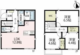 フロール A棟の間取り画像