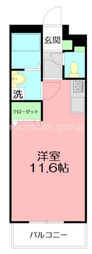 アンブルかしわ台の間取り画像