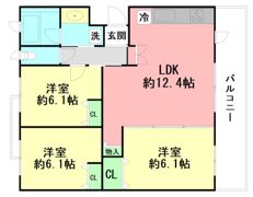 KENZO HAUS yokodaiの間取り画像