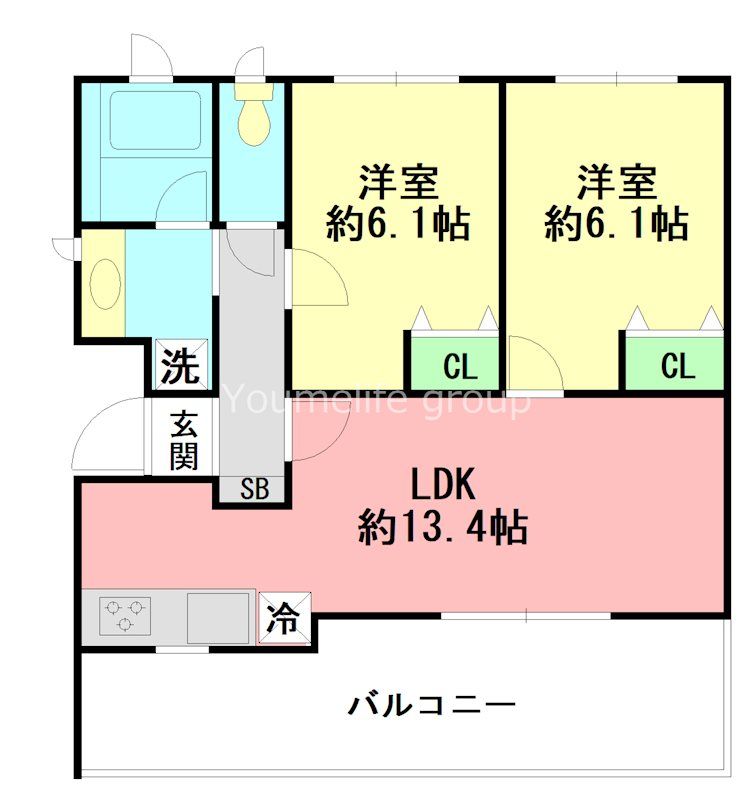 近くのピーコックストア 洋光台店まで592m（徒歩8分）