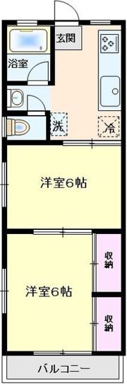 倉井ビルの間取り画像