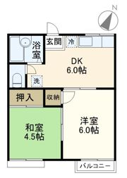 シャレー原宿C棟の間取り画像