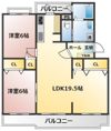 VILLAGE森の里E号棟の間取り画像