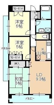 コーラルリーフ湘南の間取り画像