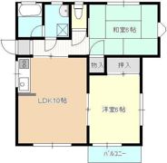 サンライズ Bの間取り画像