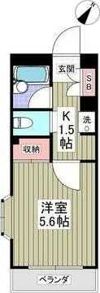 ジュネパレス藤沢第一の間取り画像