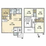 本鵠沼戸建の間取り画像