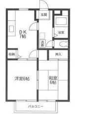 ソシア西館の間取り画像