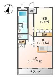 ヴィラ エスポワールの間取り画像