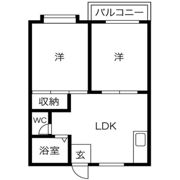メゾンアイ Iの間取り画像