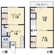 コーポ渡辺の間取り画像