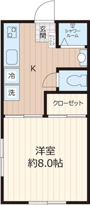 南矢名PRIMEPLACEの間取り画像