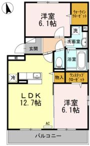 グランイーグルBの間取り画像