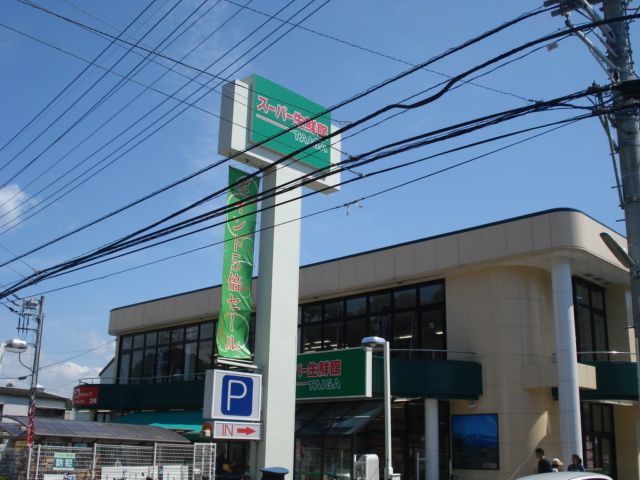 近くのスーパー生鮮館TAIGA岡津店まで297m（徒歩4分）
