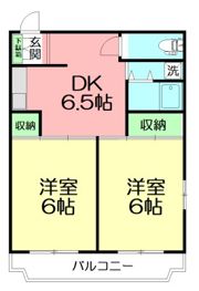 シャトル伊勢原の間取り画像