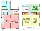 横浜市戸塚区戸塚町4495番地40戸建の間取り画像