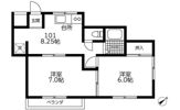 つかさハイツの間取り画像