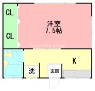 アパルト湘南の間取り画像