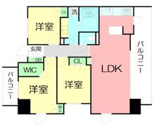 グランテム本厚木の間取り画像