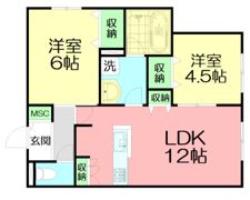 Y’s F Residence IIの間取り画像