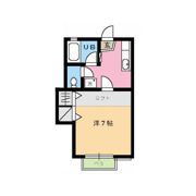 コーポ内海の間取り画像
