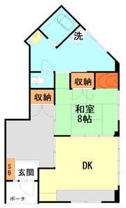 メゾン八幡山の間取り画像