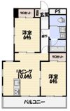 レジデンス花の木の間取り画像