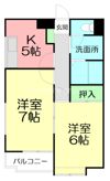 RKコスモピアの間取り画像