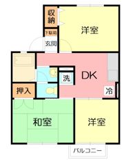 ハイツ須藤Iの間取り画像