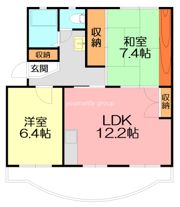 サンハイツ第5の間取り画像