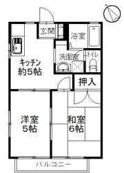 ベルス湘南B棟の間取り画像