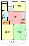 城山松本マンションの間取り画像