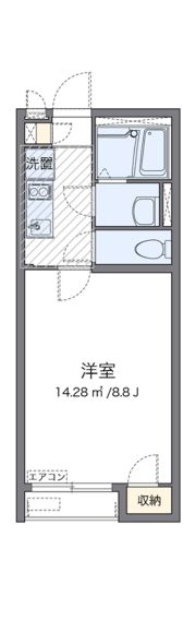 クレイノSchwanの間取り画像