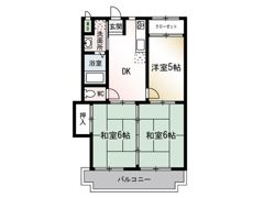 レジデンスM奥津の間取り画像