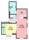 エミグランド愛甲石田の間取り画像