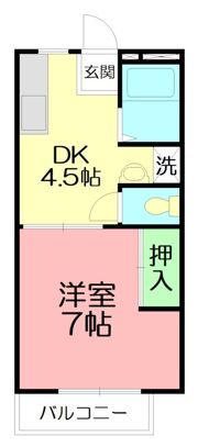 アレーテーの間取り画像