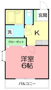リーズ湘南大船6の間取り画像