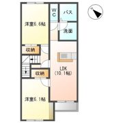 サニーヒル上町屋の間取り画像