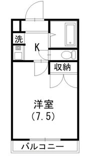 レジデンスジュネスの間取り画像