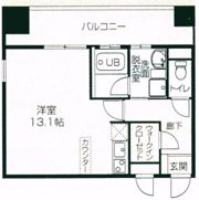 オパールマンションの間取り画像